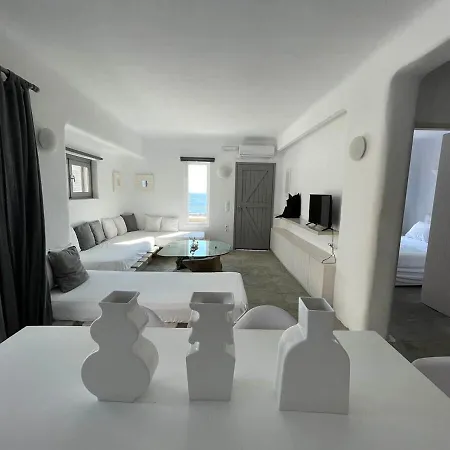 Lägenhetshotell Votsalaki Mykonos Boutique Paradise Beach (Mykonos)